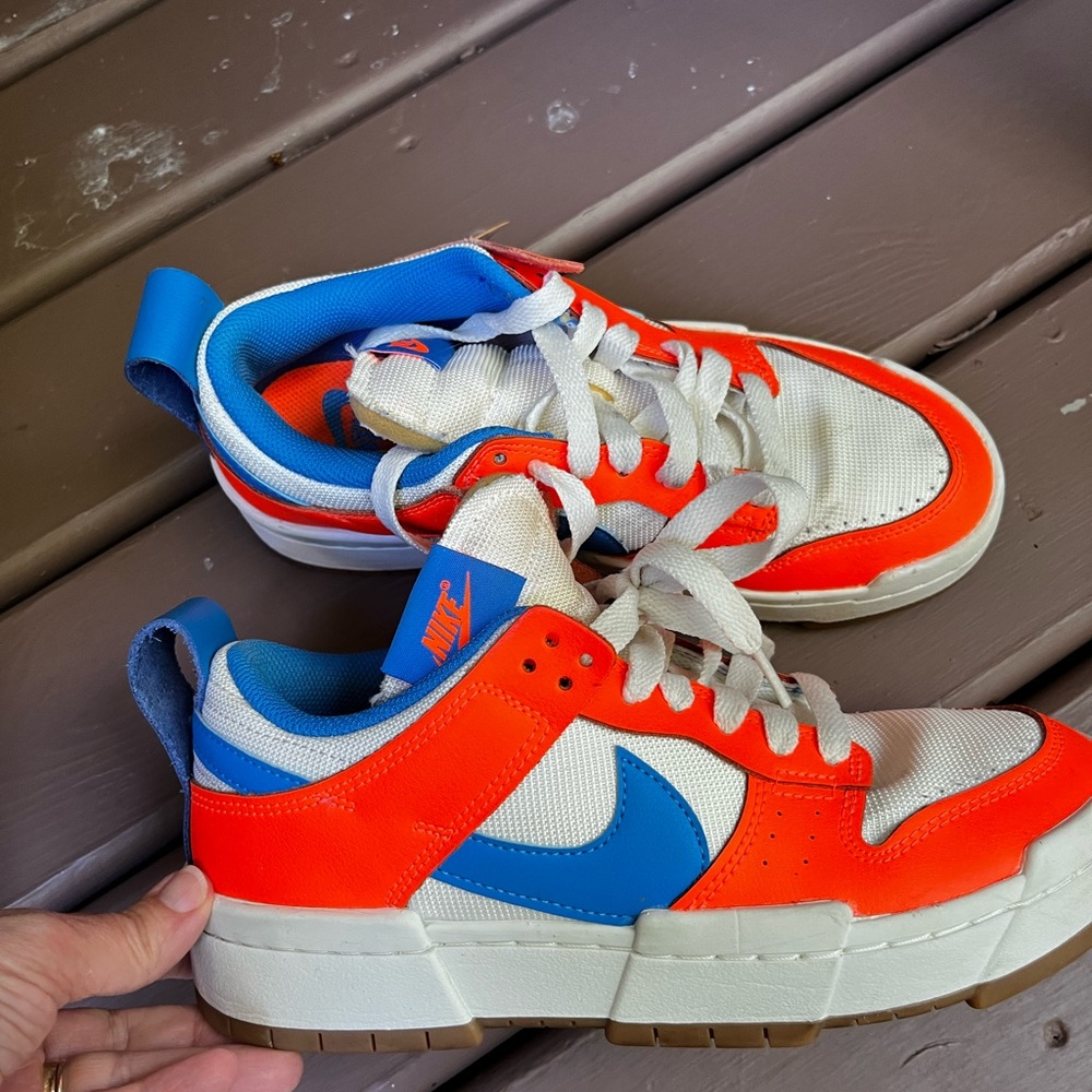 Nike dunk low disrupt shoes in size 8